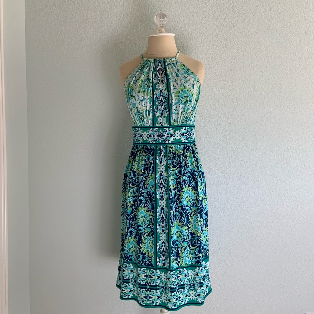 Size 4 London Times Open Shoulder Dress